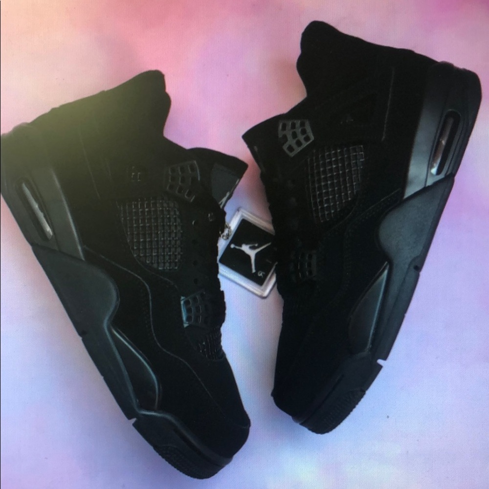 Black cat air Jordan 4 retro